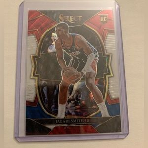 2022-23 Select Jabari Smith Jr Concourse Tri-Color Prizm Rookie RC #69 Rockets